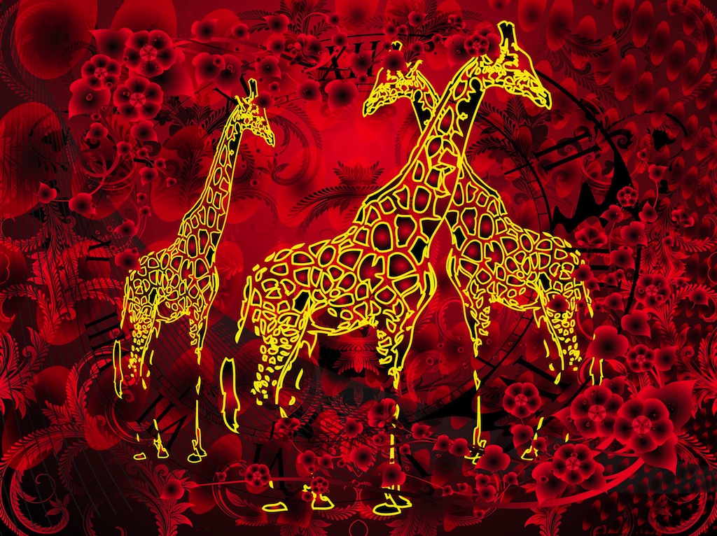 Giraffes Artwork