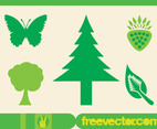 Green Nature Icons