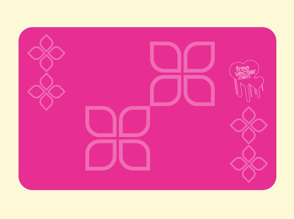 Pink Business Card Design