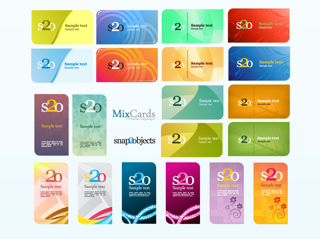 Business Card Mix Pack