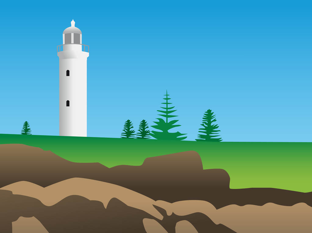 Lighthouse Vector Graphics