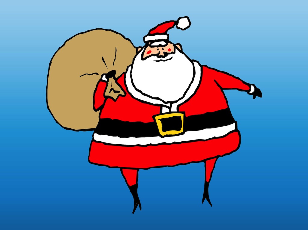 Christmas Santa Vector