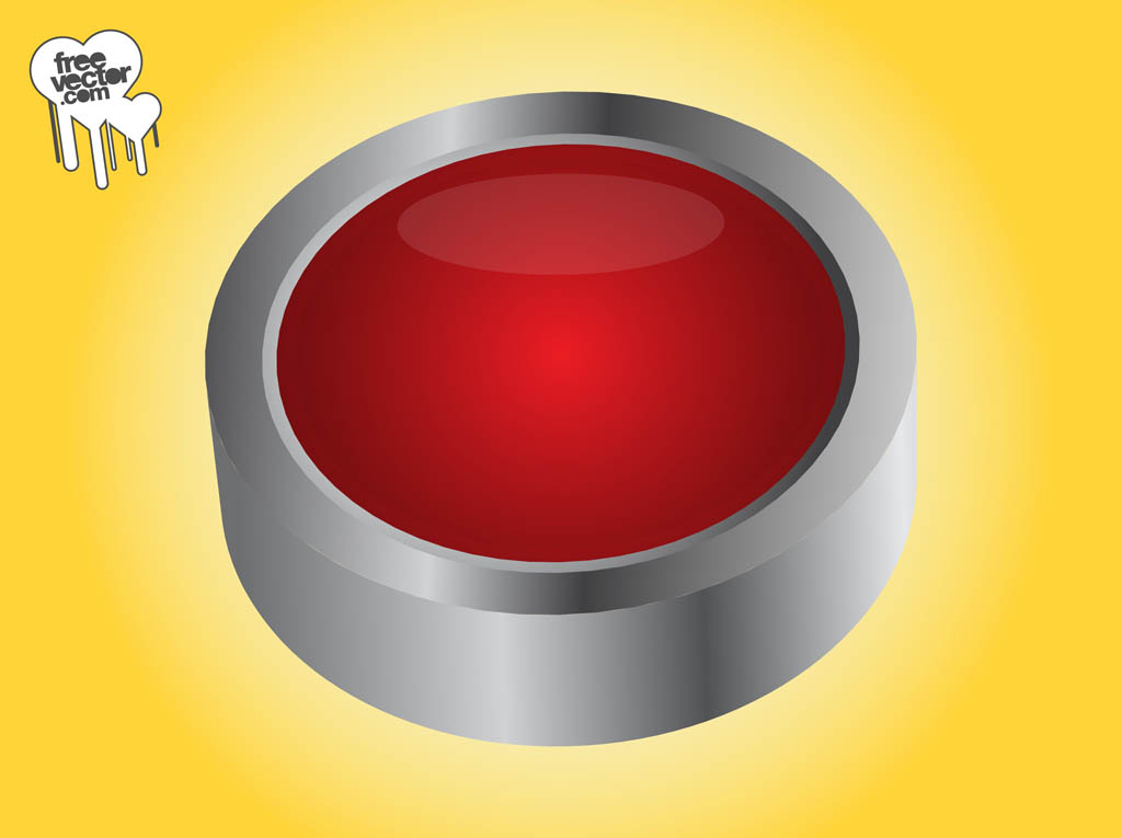 Red 3D Button