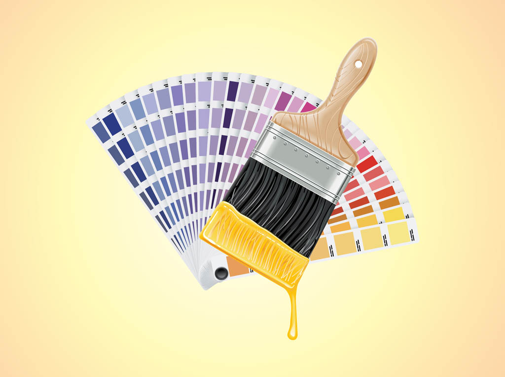 Paint Swatches Vector
