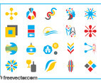 Colorful Logo Templates Set