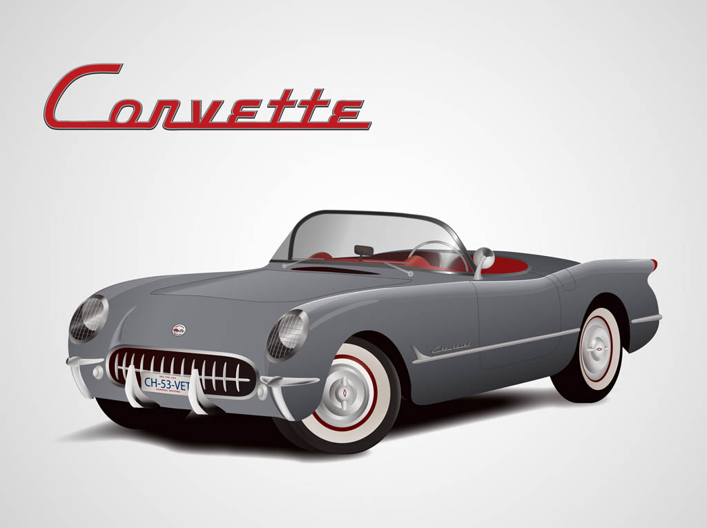 Chevrolet Corvette Vector