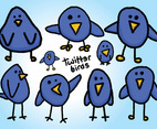Free Twitter Birds Vectors