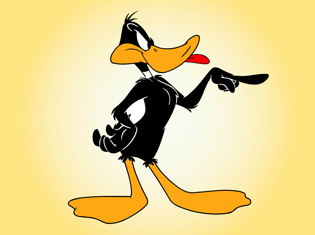 Daffy Duck Graphics Vector Art & Graphics 