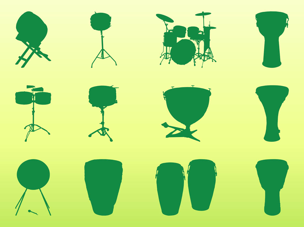 Percussion Instruments Graphics