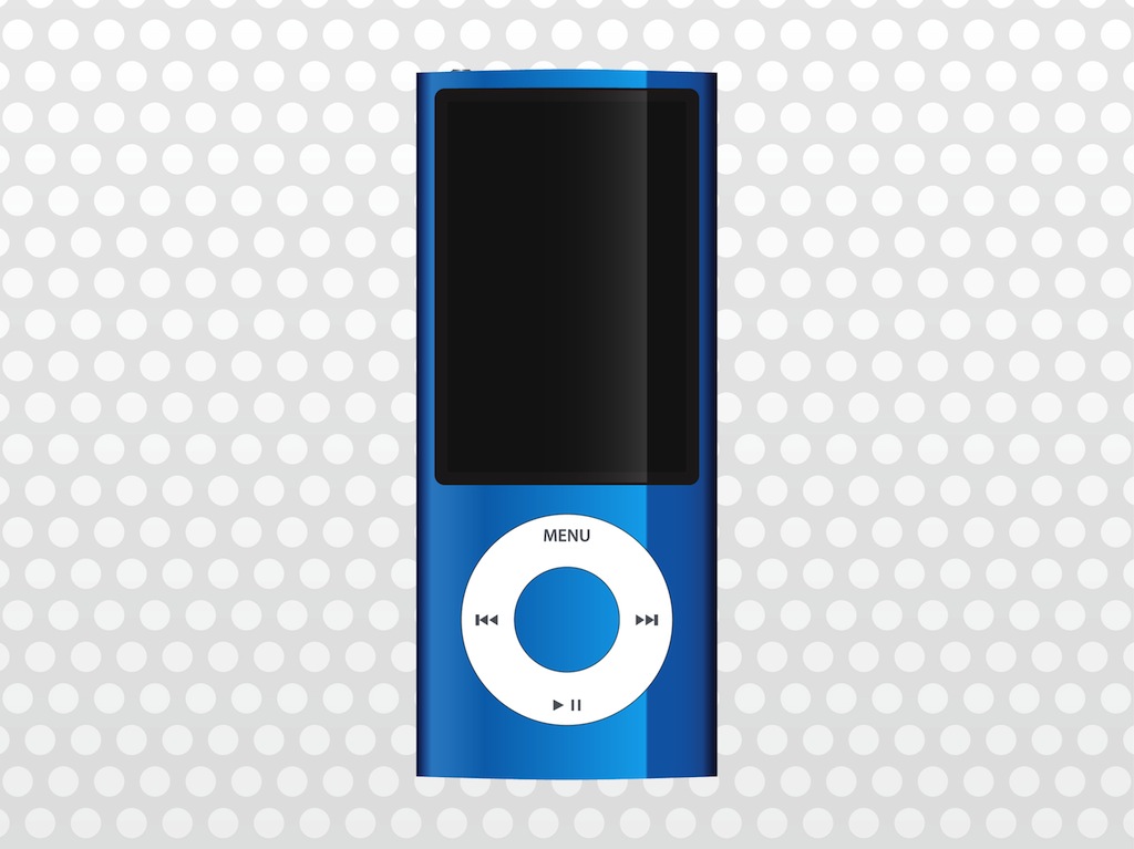 Blue iPod Nano