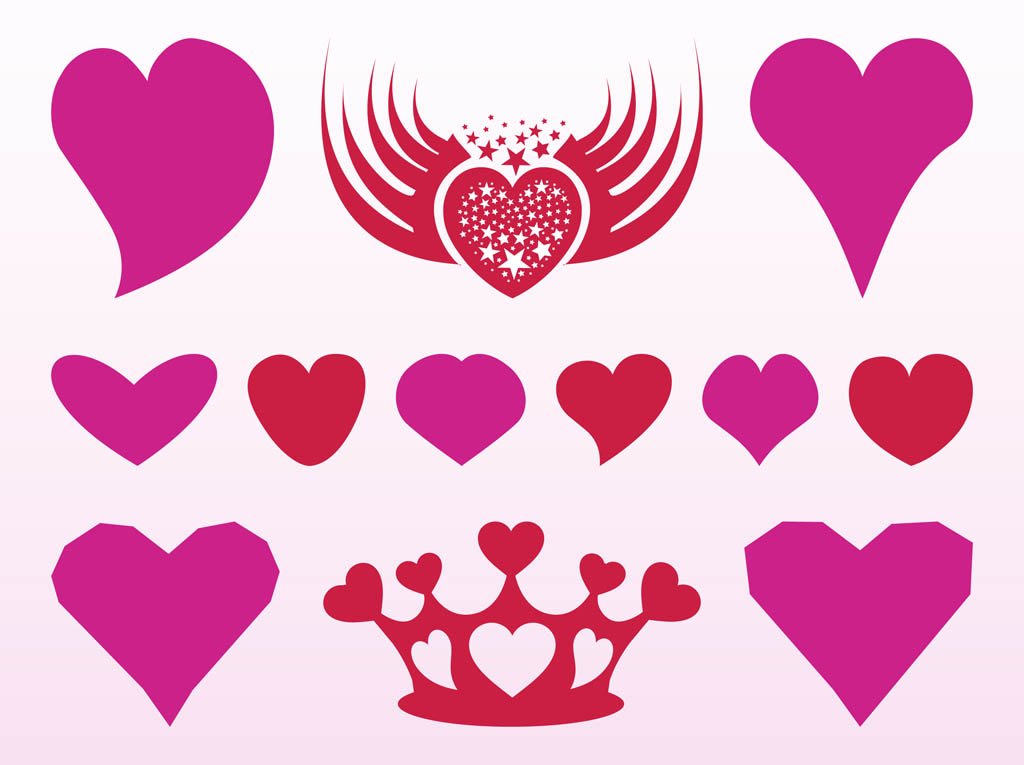 Romantic Hearts Designs