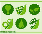 Ecology Icons Vector