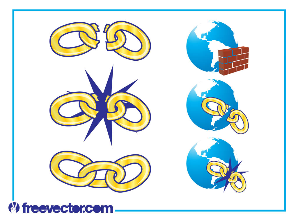 Global Networks Graphics Set