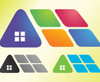 Abstract House Icons