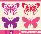 Butterflies Graphics Set