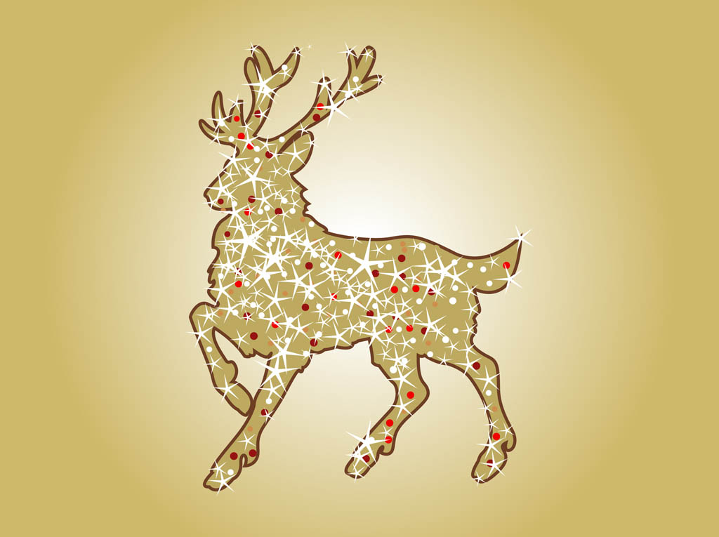 Christmas Reindeer Vector