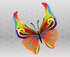 Spring Butterfly Vector