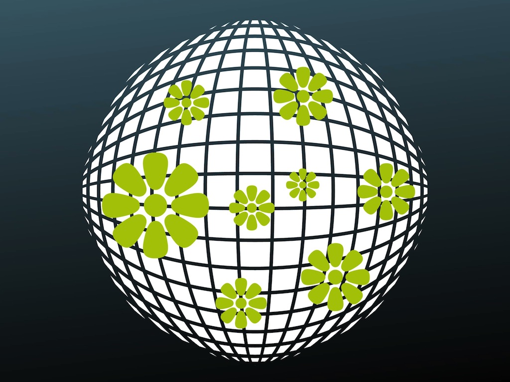 Floral Disco Vector
