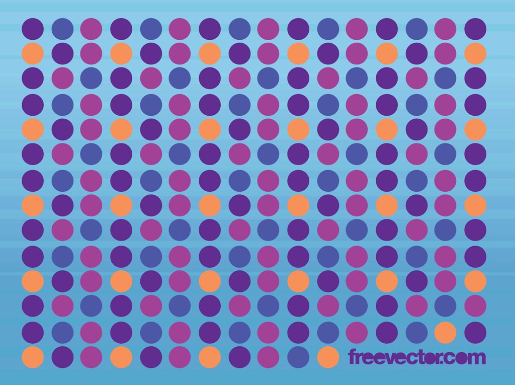 Dots Vector Background