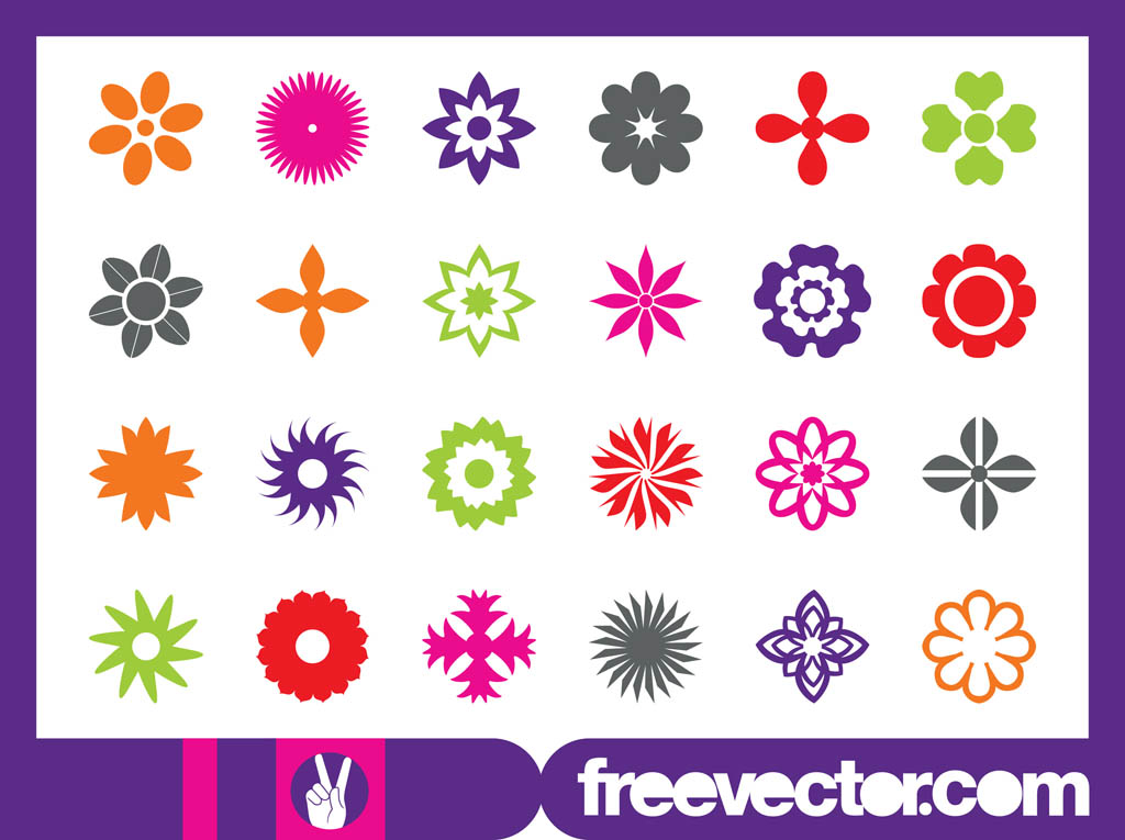 Floral Blossom Icons