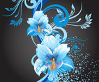 Blue Flowers Graphics