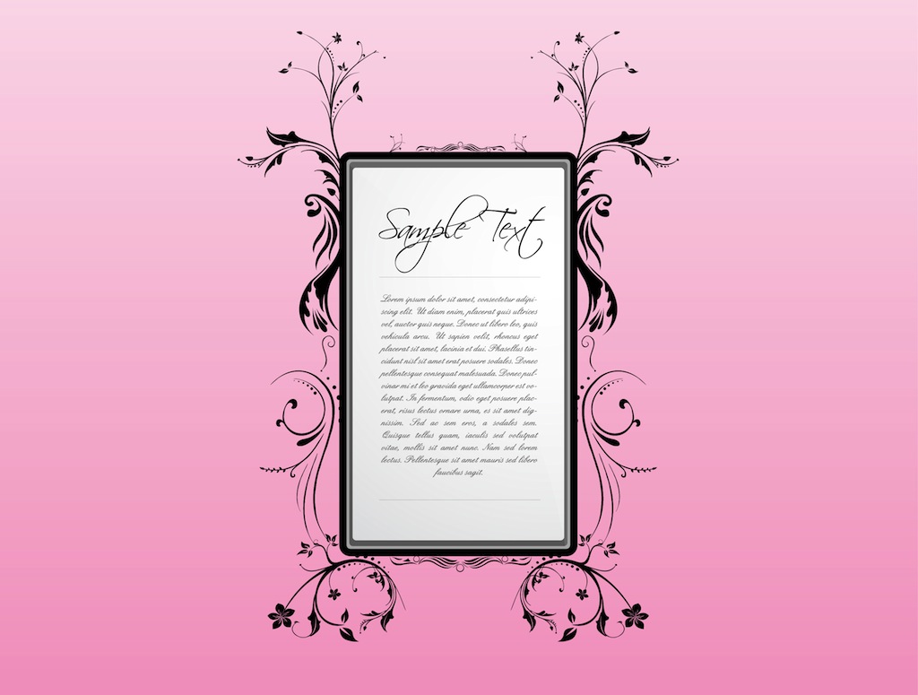 Letter With Flowers