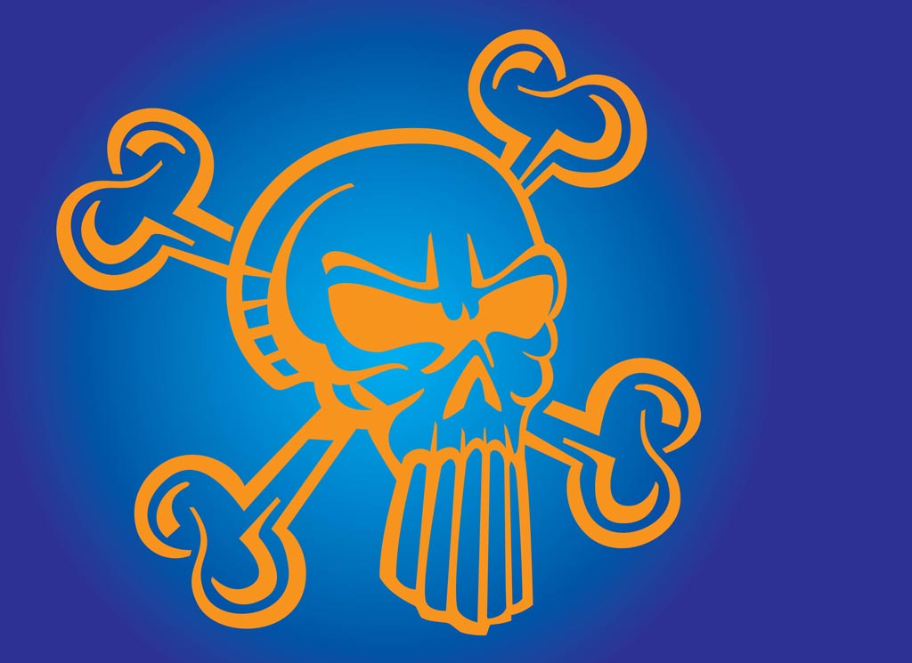 Cool Skull Cartoon