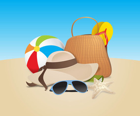 Summer Vacation Graphics Vector Art & Graphics | freevector.com