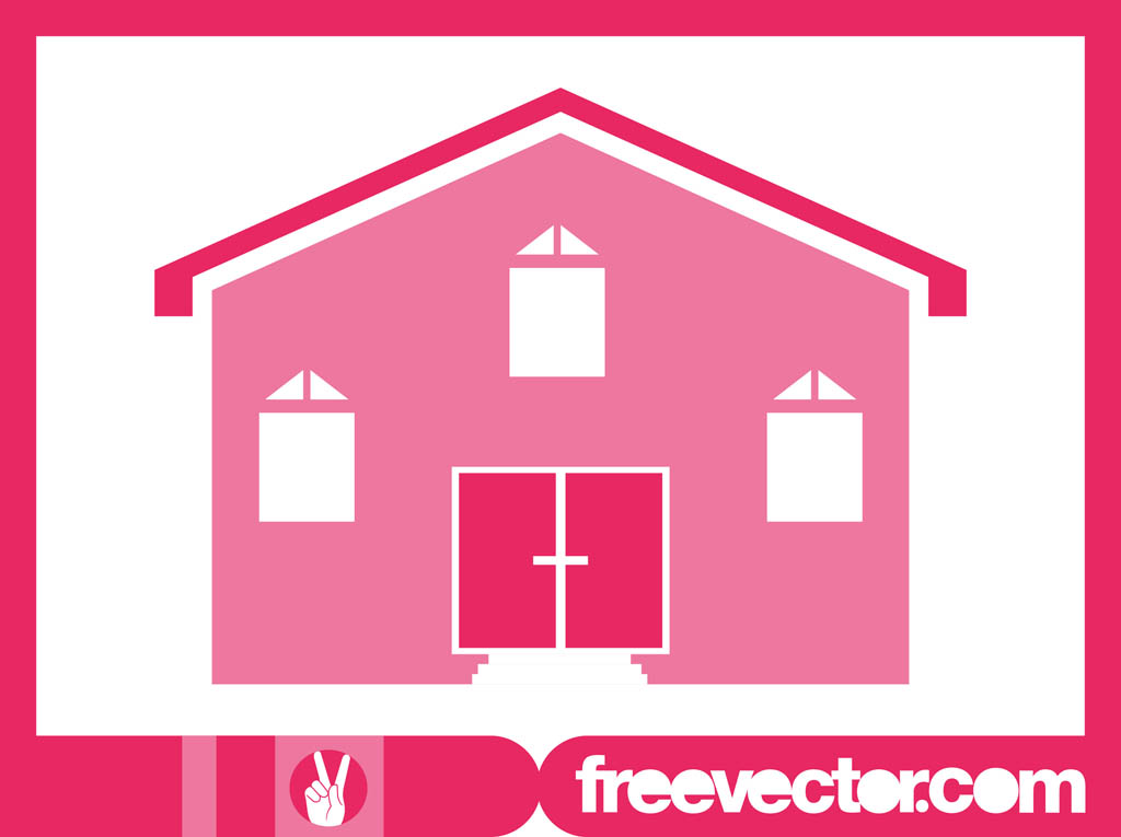 Pink House Icon