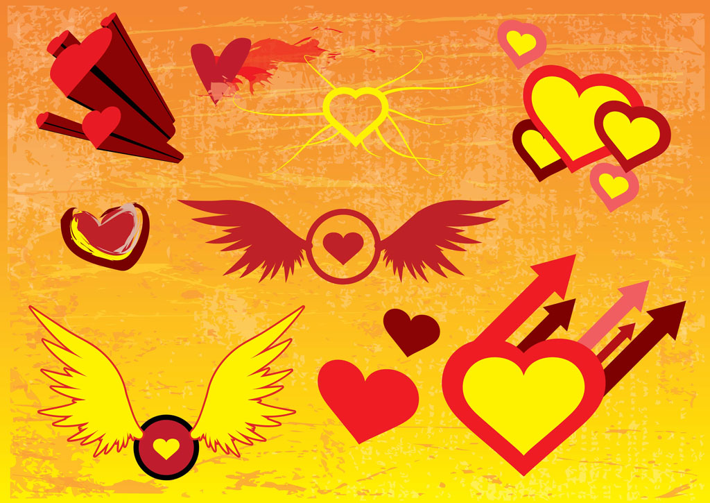 Free Vector Heart Images