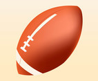 Rugby Ball Vector