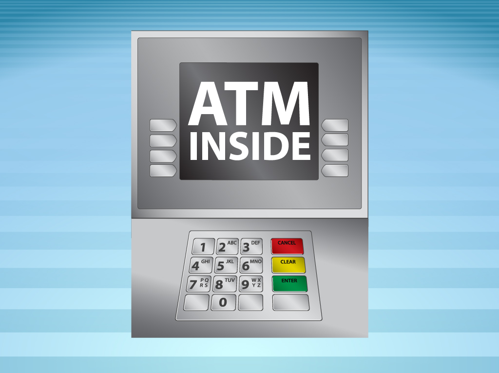 ATM Machine Vector