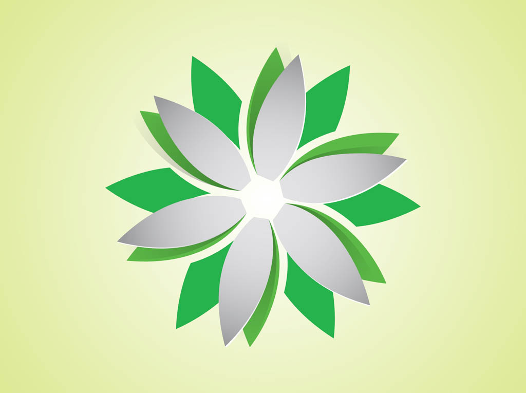 Vector Flower Logo