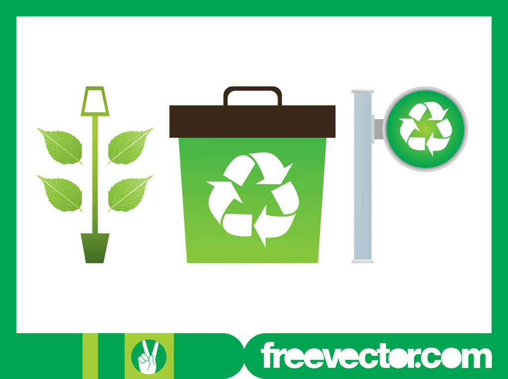 Plant And Recycling Graphics