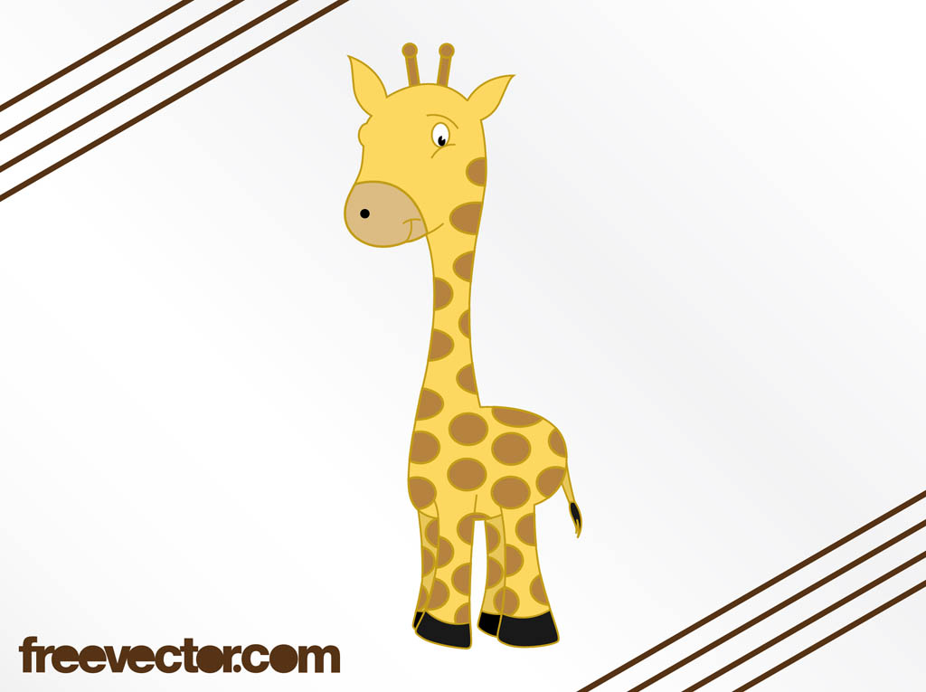 Cartoon Giraffe Image