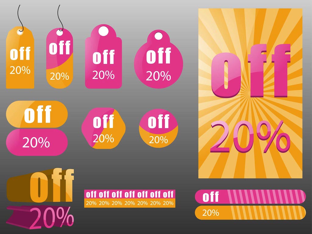 Discount Price Labels