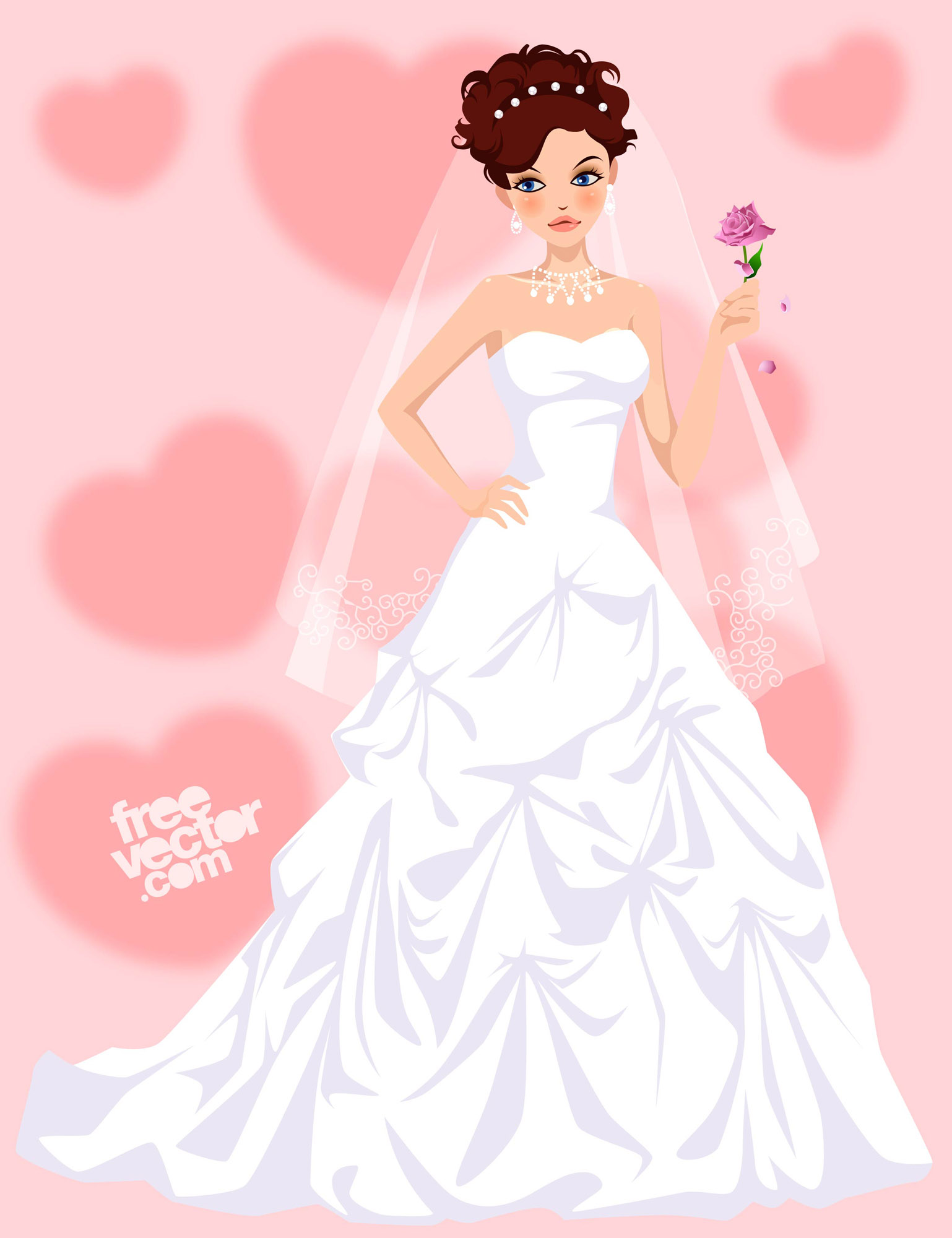 Download Bride Vector Art & Graphics | freevector.com