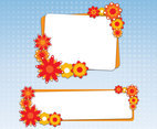 Autumn Floral Banners