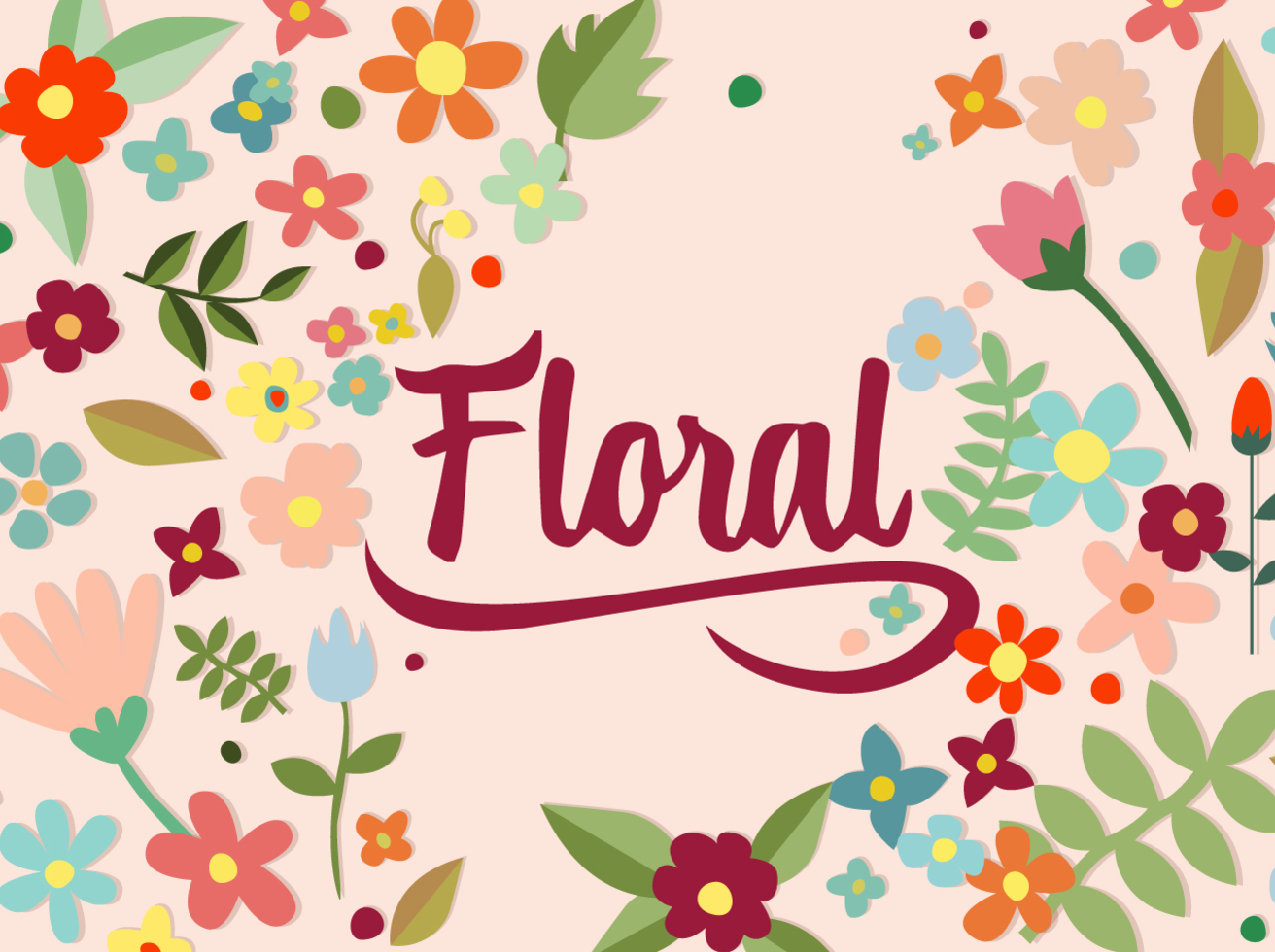 Free Floral Vector