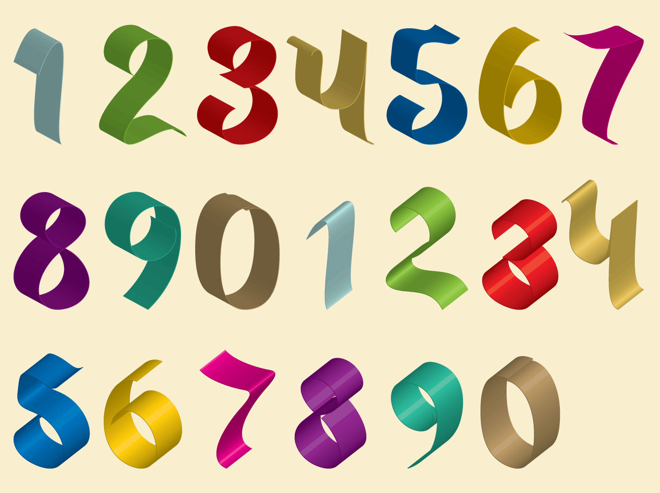 Ribbon Numbers