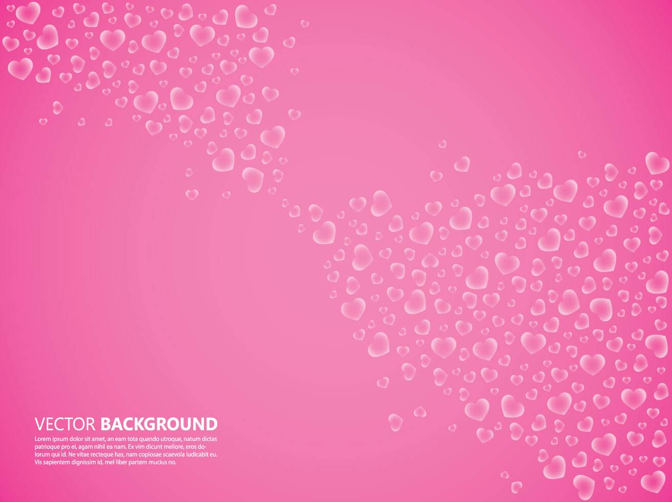 Pink Bubble Background