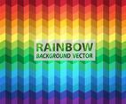 Rainbow Geometric Background Vector
