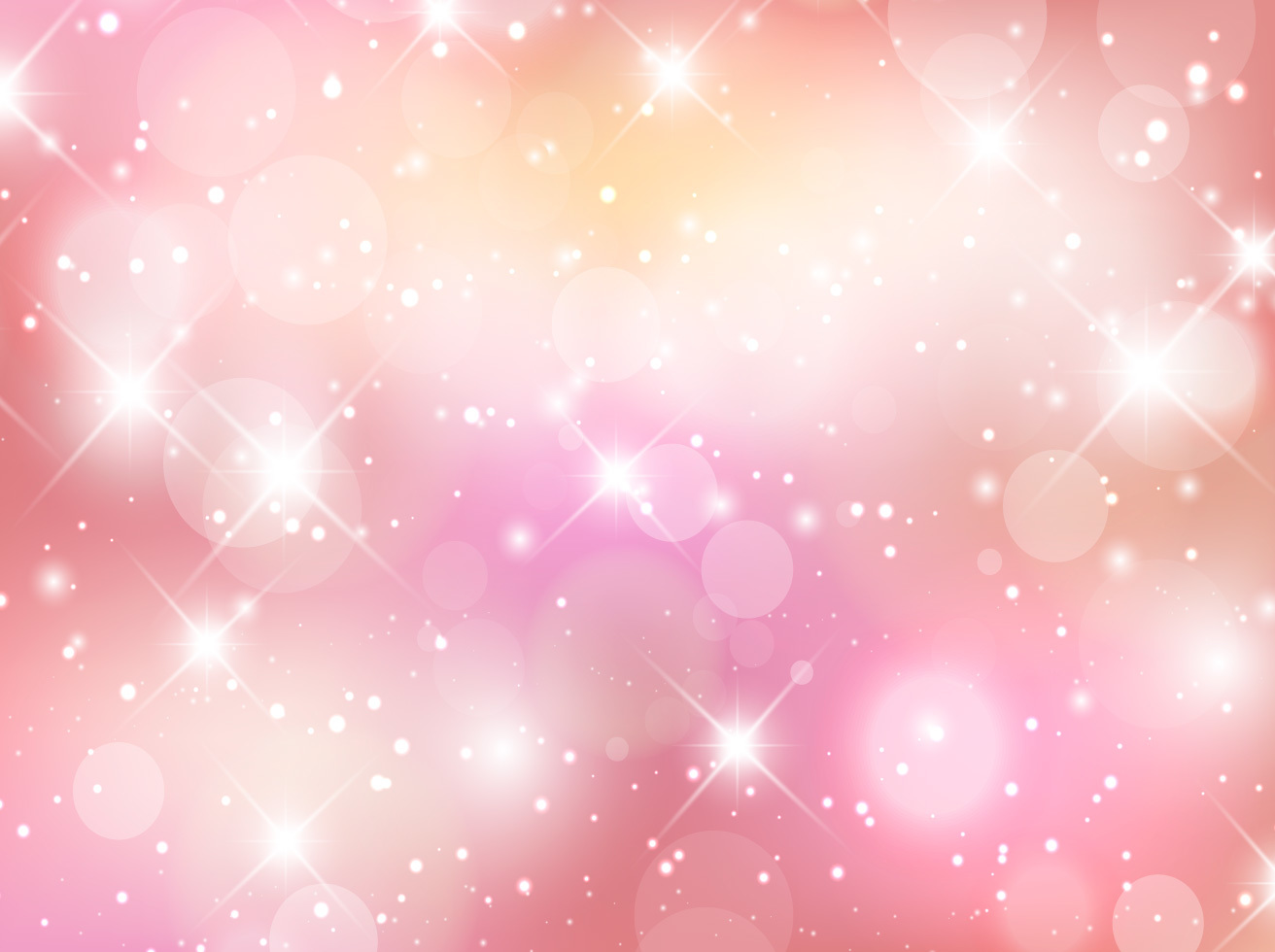 Beautiful Pink Sparkles Background