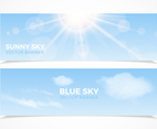 Free Sky Vector Banners