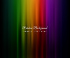 Free Dark Vector Rainbow Background