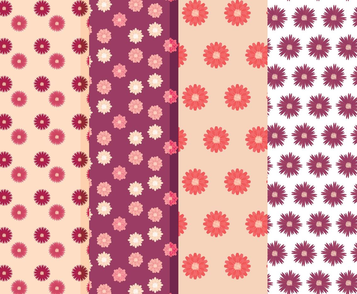 Vector Floral Patterns