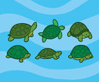 Cartoon Turtle Vector