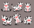 Cartoon Cow Vector