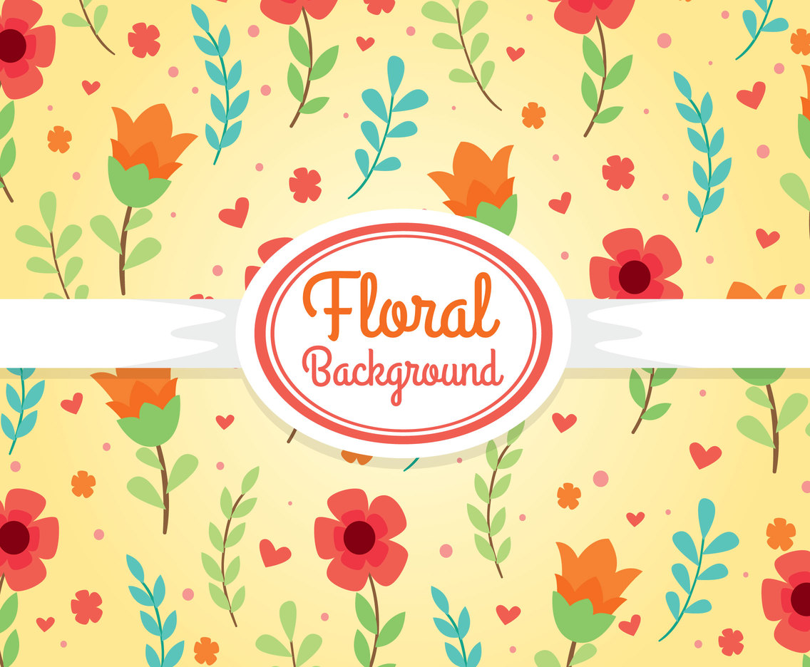 Floral Background Vector