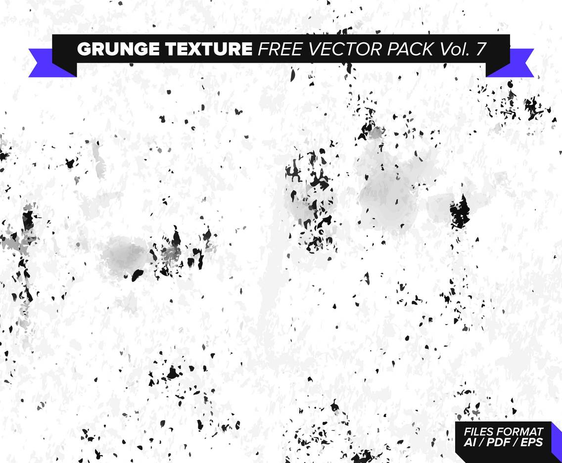 Grunge Texture Free Vector Pack Vol. 7